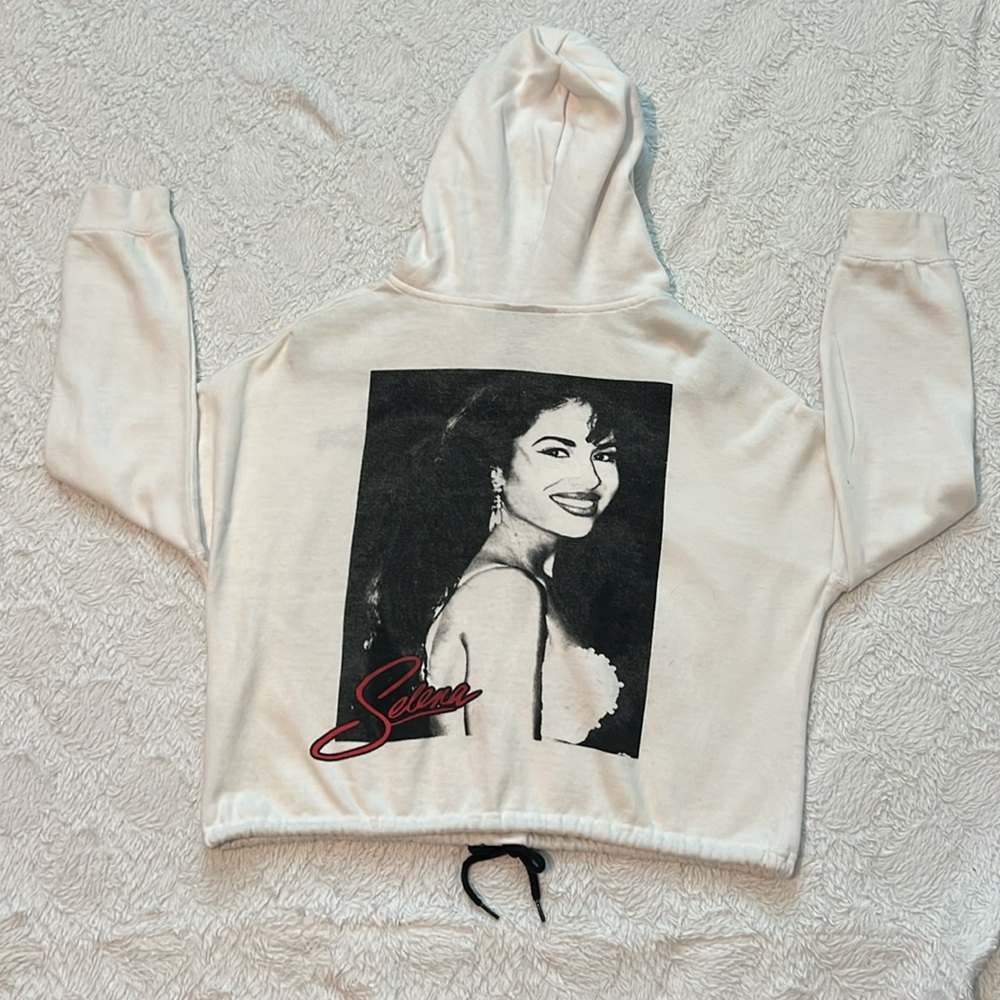 Selena hoodie cropped sweater